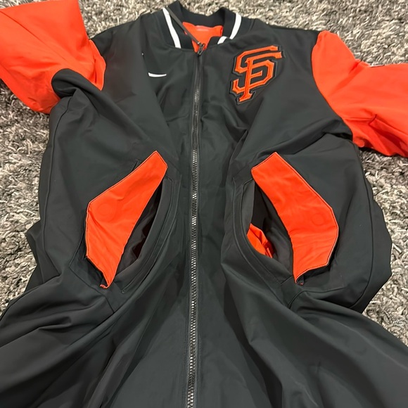 San Francisco Giants Nike Authentic Collection Dugout Performnce Full-Zip Jacket - Picture 5 of 16
